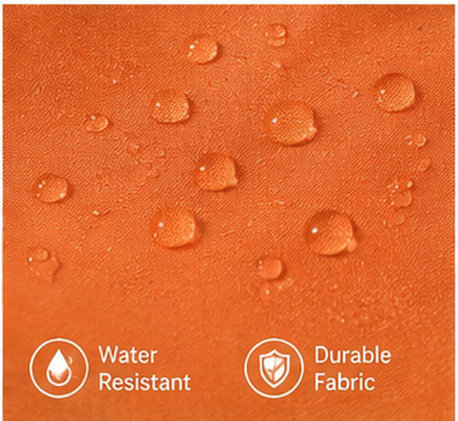 UV Protected Pop-Up Pet Shelter — Orange