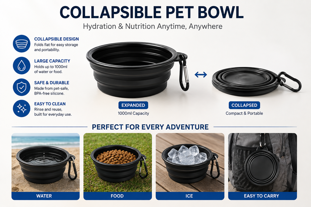 Collapsible Dog Bowl